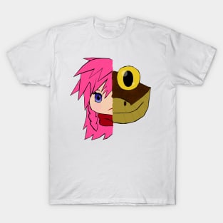 Hanna Meets Kaa - emoji half heads (1) T-Shirt